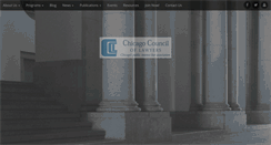Desktop Screenshot of chicagocouncil.org